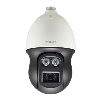 *SpOrd* Hanwha Wisenet 2MP Outdoor PTZ Camera, 55x Zoom, H.265, WDR, IP66, 4.75-261.4mm