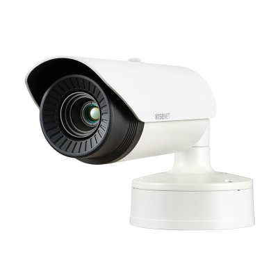 *SpOrd* Hanwha Wisenet VGA Thermal Radiometric Bullet Camera, H.265, IK10, PoE, 13mm