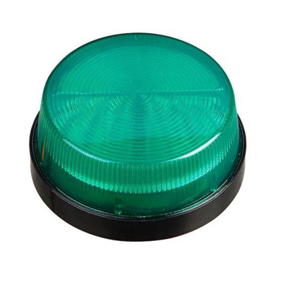 LED Warning Strobe, 12/24V DC, Green