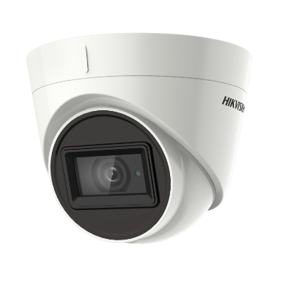 Hikvision TVI4.0 5MP Outdoor Turret Camera, 130dB WDR, 60m IR, 4 in 1, IP67, 12VDC, 2.8mm