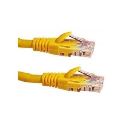 CAT6 Patch Cable, 0.25m, Yellow