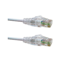 CAT6 Slim Patch Cable, 1m, White