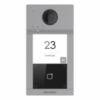 Hikvision 2nd Gen IP 2MP Villa Door Station, 1 Button, Wi-Fi, Mifare, Aluminium, Surface