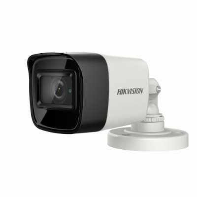 Hikvision TVI4.0 5MP Outdoor Mini Bullet, 130dB, WDR, 30m IR, 4 in 1, IP67, 12VDC, 2.8mm