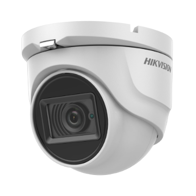 Hikvision TVI4.0 8MP Outdoor Mini Turret Camera, WDR, 30m IR, 4in1, IP67, 2.8mm
