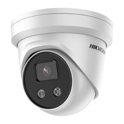 *EOL* Hikvision 8MP Outdoor AcuSense Gen 2 Turret Camera, H.265, WDR, 30m IR, IP67, 4mm