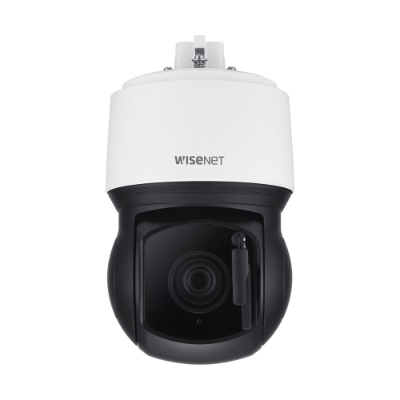 Hanwha Wisenet 6MP Outdoor IR PTZ Camera, H.265, 30x Zoom, Wiper, 5 - 150mm