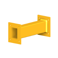 SDC Outdoor Mount Extension to suit SEQ Bollard, 300mm, Yellow