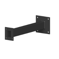 SDC Outdoor Wall Mount Arm to suit Bollard Post, 600mm, Black