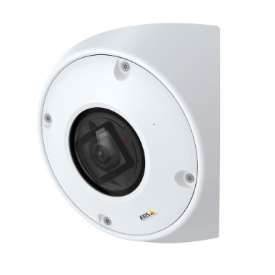 AXIS Q9216 SLV Corner Camera, Anti-Grip, Stainless Steel, IR, 940mm, 2.4mm, White