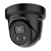 Hikvision 8MP Outdoor AcuSense Gen 2 Turret Camera, H.265, 30m IR, Mic, 2.8mm, Blk