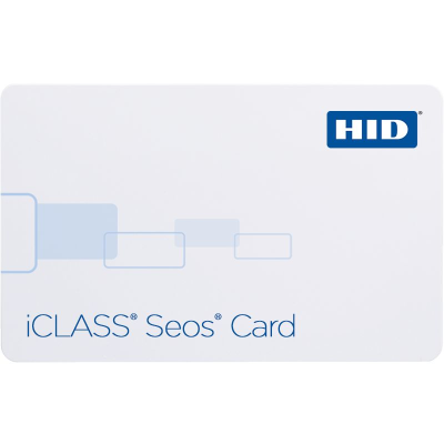HID SEOS Only ISO Card, 8K, Seq Numbering, (Custom Programmed Locally)