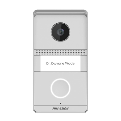 *SpOrd* Hikvision 2 Wire Intercom HD Analogue Door Station, Surface Mount