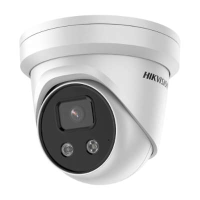 Hikvision 6MP Outdoor AcuSense Gen 2 Turret Camera, IR, Built-in Mic, IP66, 2.8mm