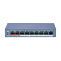 *EOL* Hikvision 8 Port Unmanaged PoE Switch, 8*100M, 1*100m Combo Port 802.3af/at