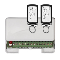 ProKey Standalone Kit, 4 Relay Receiver, 2x 4 Button Remotes, Capacity 25 Remotes