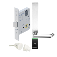 Dormakaba Monitored C-Lever Pro Kit, x1 60mm Mortice & x1 19mm Flush Reed