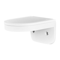 Hanwha Wisenet Dome Mount to suit SBP Series, White