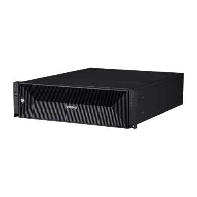 Hanwha Wisenet 64ch NVR, H265, 400Mbps, No HDD, (16 SATA 160TB max)