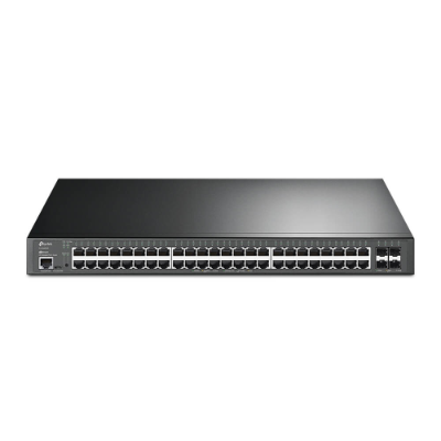 TP-Link JetStream 48 Port Managed 1Gbps POE Switch, 4x 10G SFP+, 500W