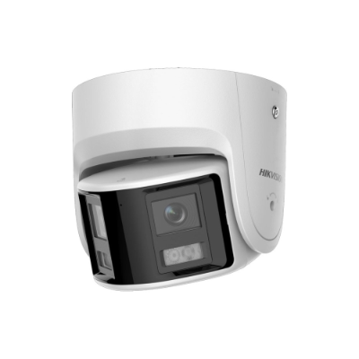 Hikvision 6MP Outdoor ColorVu Panoramic Turret Camera, WDR, IP67, Dual Lens, 2.8mm