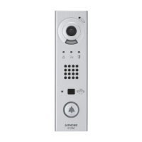 Aiphone IX Series Touchless Slim Door Station, PoE, IP54, IK09