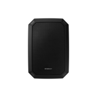 *SpOrd* Hanwha IP Wall Speaker, PoE, SIP, 120Hz, IP45, Black