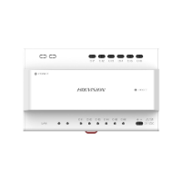 Hikvision 2nd Gen. 2 Wire Y Series Intercom, Audio/Video Distibutor, Switch with PSU