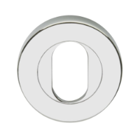 Aperio Velocity Oval Cylinder Escutcheon, 32-45mm Doors