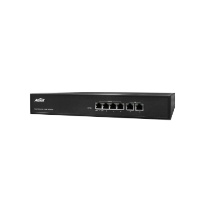 Aetek 4 Port Unmanaged POE Bt Switch, for C42-05030x Switches 2x1Gb RG45, 360W