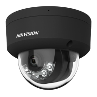 Hikvision 6MP Outdoor ColorVu Dome Camera, Hybrid Light, 130dB WDR, Mic, 2.8mm, Black