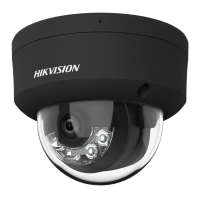 Hikvision 8MP Outdoor ColorVu Dome Camera, Hybrid Light, 130dB WDR, Mic, 2.8mm, Black