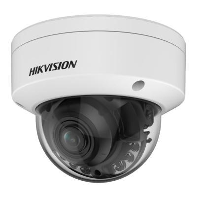 Hikvision 8MP Outdoor ColorVu Motorised VF Dome Camera, Hybrid Light, WDR, 2.8-12mm