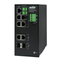 Aetek 8 Port Managed 1Gb Industrial PoE Switch, 4x SFP, 100W, 12-56V Input