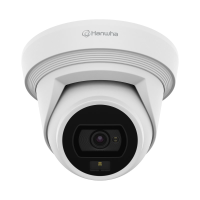 Hanwha Q Core 5MP Outdoor AI Flateye Camera, Dual Light, IP67, 3mm