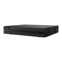 HiLook 4ch C-Series PoE NVR, 40Mbps, H.265, 8MP Max, 1HDD Bay, 4TB