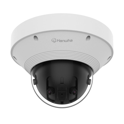 *SpOrd* Hanwha 8MP Outdoor Multi Sensor Panoramic Camera, 209/180deg, IP66, IK10