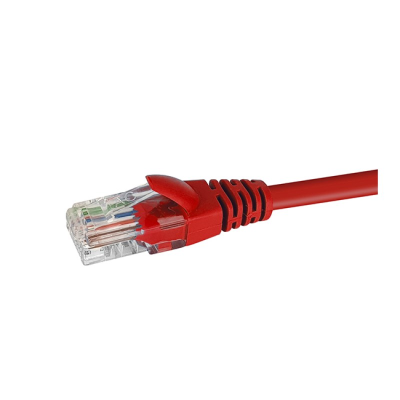 CAT6 Patch Cable, 0.25m, Red