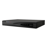 HiLook 4ch K-Series PoE NVR, 40Mbps, H.265, 8MP Max, 1 HDD Bay, 3TB