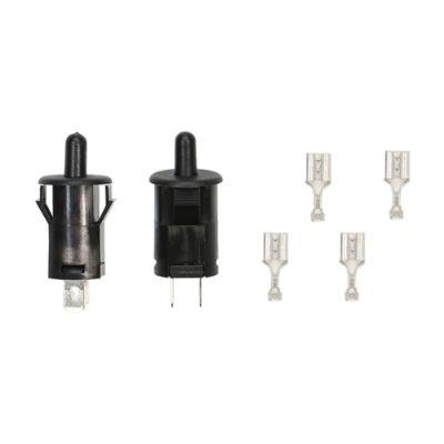 Black IR Tamper Switch N/C Push Pin, 2 Pack