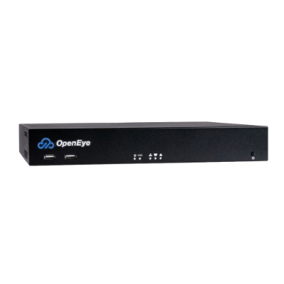 OpenEye 16 Port PoE MD Gen 3 Appliance, Linux OS, 32ch Max, 150Mbps, 24TB, No Licence