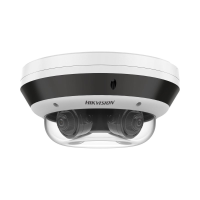 Hikvision PanoVu Camera, 4x 5MP VF Sensors, WDR, IR, IP67,  IO, 2.8 - 8mm