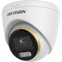 Hikvision 3K ColorVu Dual-Light Turret Camera, 40m LED/IR, IP67, 2.8mm