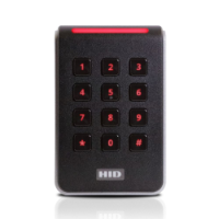 HID Signo 40T Wide 3x4 Tactile Keypad Reader, SEOS Profile, Terminal Block