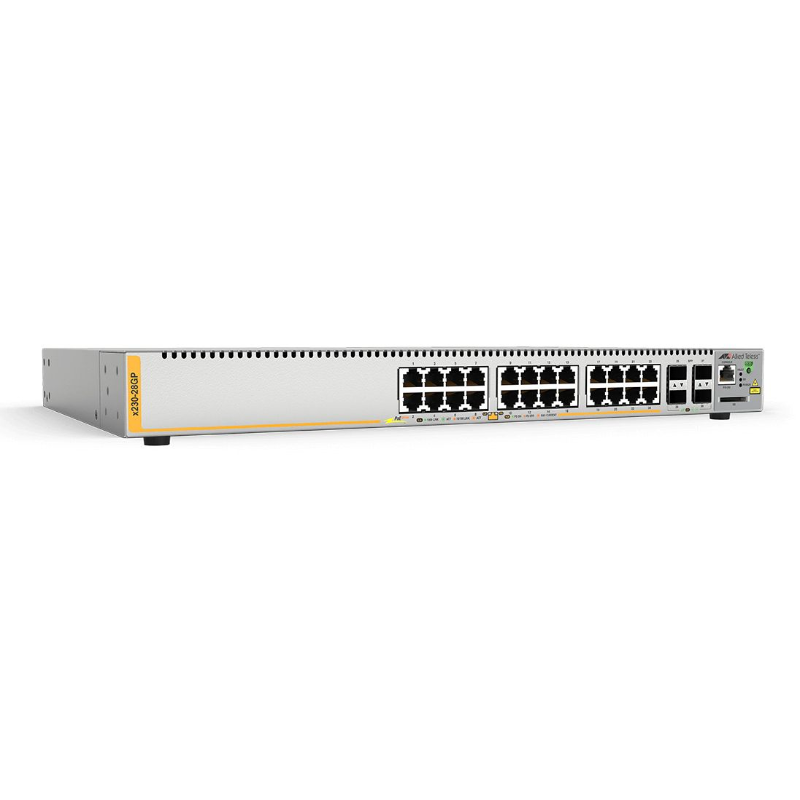 WESCO | Allied Telesis 24-port Gigabit PoE Switch, 24x 10